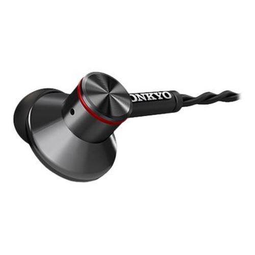 Onkyo E700BT - Écouteurs avec micro - intra-auriculaire - Bluetooth - sans fil - noir