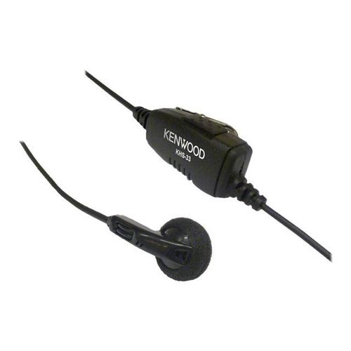 Kenwood KHS-33 - Micro-casque - embout auriculaire - filaire