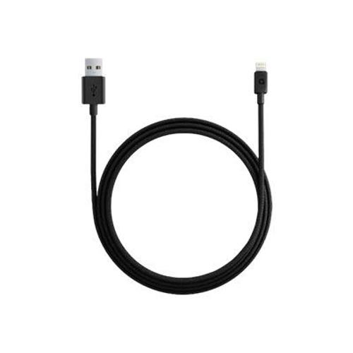 NoNDA ZUS - Câble Lightning - USB mâle droit pour Lightning mâle droit - 1.2 m - noir