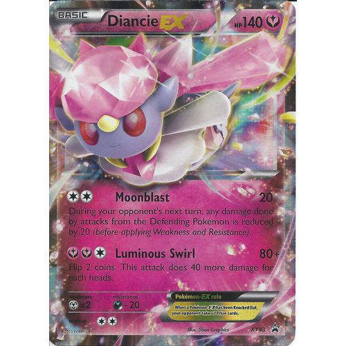 Carte Pokemon Diancie Ex Xy43