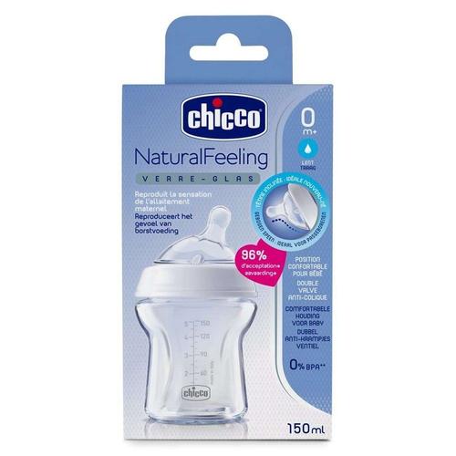 Biberon Verre Naturalfeeling 150ml 0m+