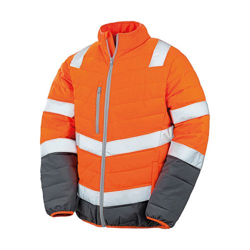 Veste Matelass?E - Doudoune S?Curit? Homme R325m -Orange Fluo