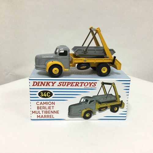 Dinky Supertoys 34c - Berliet Multibenne Marrel 1:43-Atlas