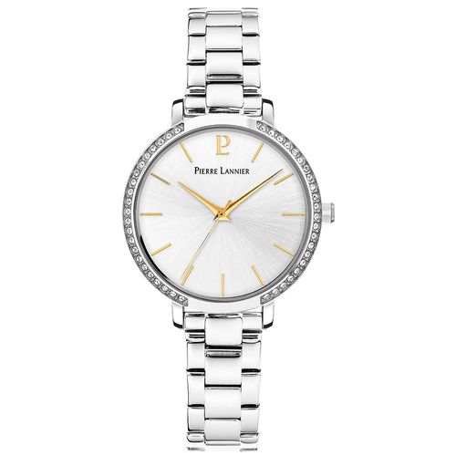 Montre Femme Chouquette Cadran Argenté Bracelet Acier Argenté