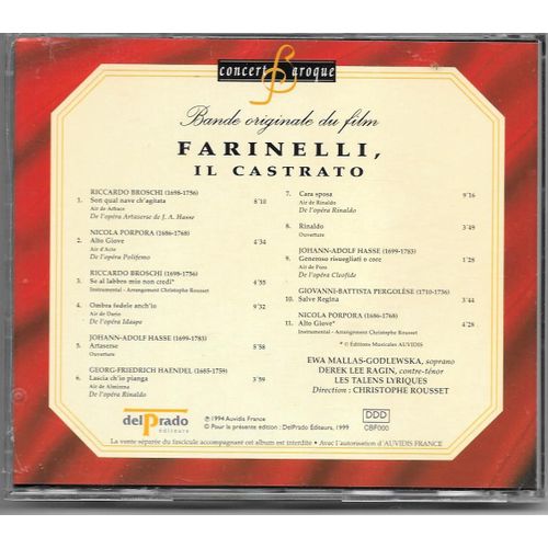Farinelli Il Castrato