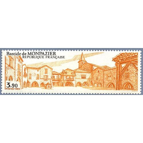 Timbre De 1986 Bastide De Monpazier - Dordogne Y&t 2405