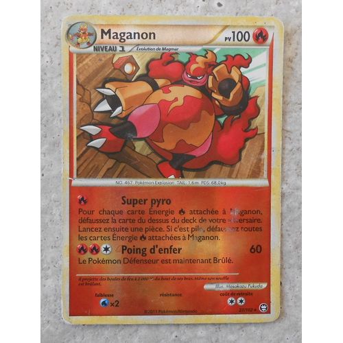 Maganon Reverse 27/102 - Set Hgss - Triomphe - Vf