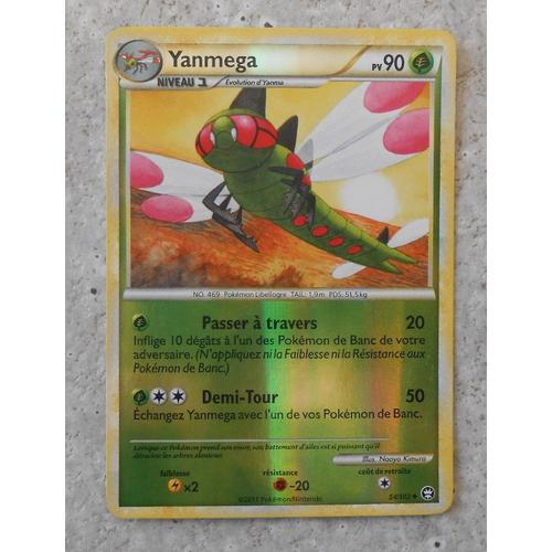 Yanmega Reverse 54/102 - Set Hgss - Triomphe - Vf