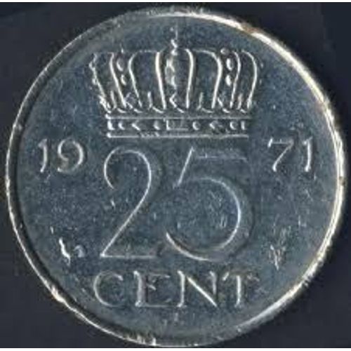 25 Cent Hollandais (Florins 1971)