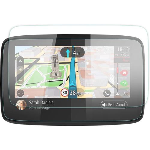 Protecteur D'écran En Verre Trempé Pour Tomtom Go 620 6200 6250 Système De Navigation Gps, Film De Protection Invisible Et Transparent, Résistant Aux Rayures[6 Pouces](Deux Morceaux)