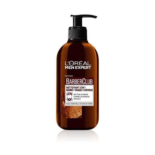 Men Expert Gel Nettoyant Barberclub - 200 Ml 