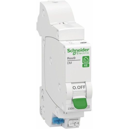 Disjonteur modulaire miniature embrochable - 1P+N - 2A - courbe C - Resi9 XE SCHNEIDER