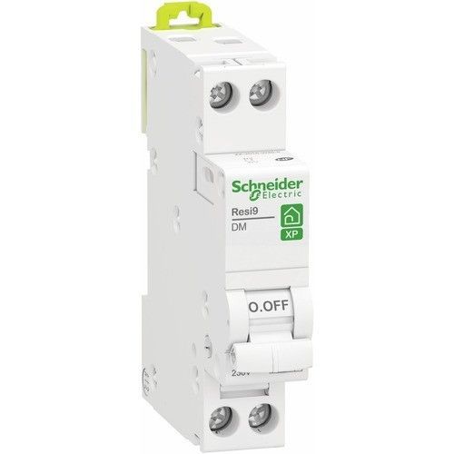 Disjonteur modulaire miniature peignable - 1P+N - 2A - courbe C - Resi9 XP SCHNEIDER