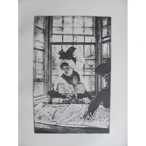 James Tissot, Eug. Béjot & Félix Buhot: Ensemble De 4 Gravures, Grandes Reproductions...