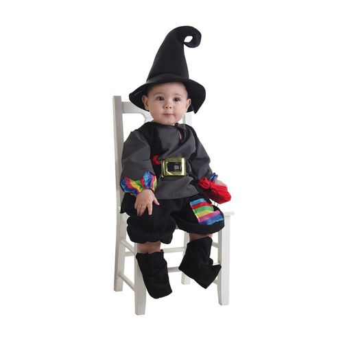 Déguisement De Sorcier Coloris (Taille 6-12m)