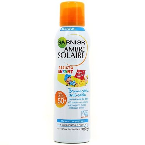 Garnier - Brume Solaire - Resisto Enfant Anti Sable - Spf 50 - 200ml 