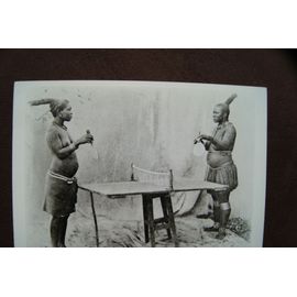 Ping Pong,South Africa,C.1900 . Photograph By Sallo Epstein & Co . Collection Of Jacques Fivel