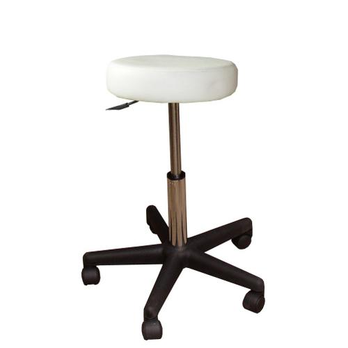 TABOURET A ROULETTE BLANC TATOUAGE