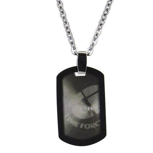 Pendentif argenté pour homme - Collier original idée cadeau bijou homme