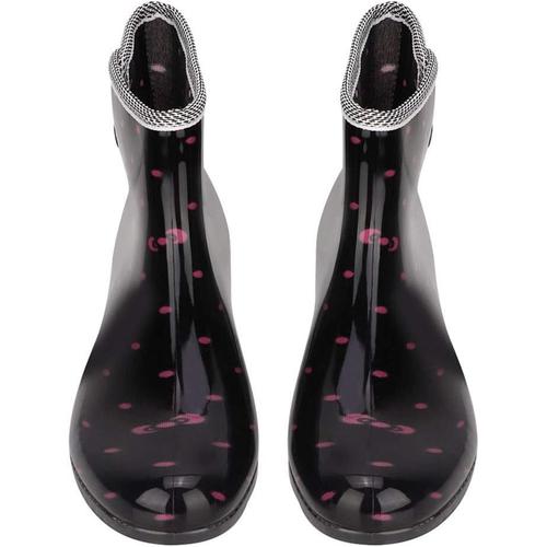 Bottes de pluie confortables femme imperméables anti-dérapantes chaussures de jardin