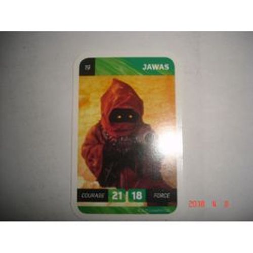 Carte Leclerc Star Wars 2018 Jawas Numéro 19