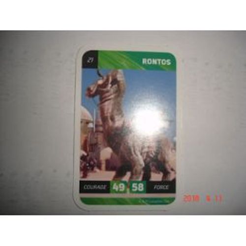 Carte Leclerc Star Wars 2018 Rontos Numéro 21