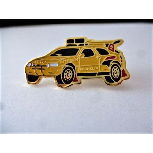 Pins Automobile Citroën Total Michelin Rallye Dakar / Grand Modèle / Base Dorée