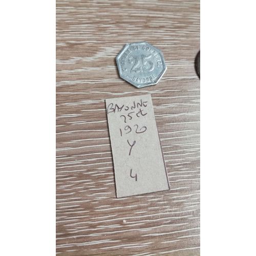 Necessite 25 Centimes Bayonne 1920 En L État Sur Les Photos