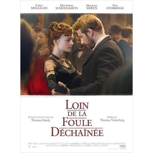 Loin De La Foule Déchaînée - 2015 - Thomas Vinterberg, Carey Mulligan, Matthias Schoenaerts, Juno Temple, Michael Sheen - 116x158cm - Affiche Cinéma Originale - Envoi Plié