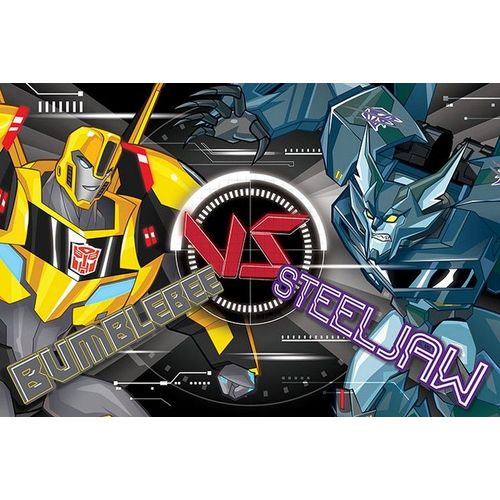 Transformers Robots In Disguise - Bb Vs Steeljaw - 61x91,5cm - Affiche / Poster Envoi En Tube