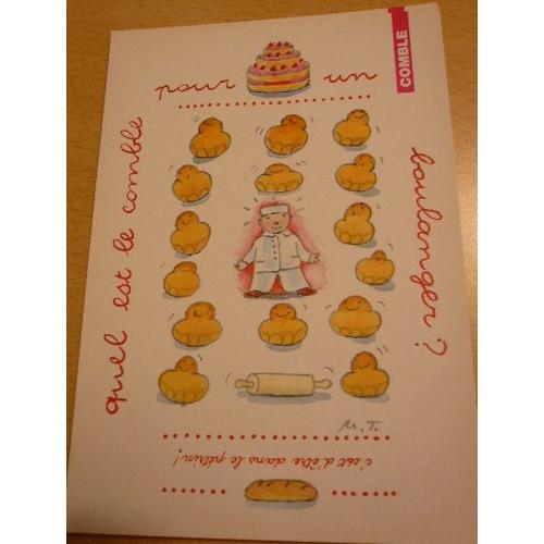 Monique Touvay - Combles (Boulanger) - 10x15cm - Carte Postale