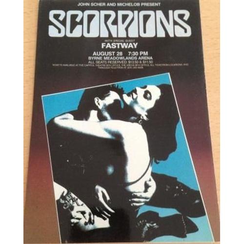 Scorpions - 10x15cm - Carte Postale