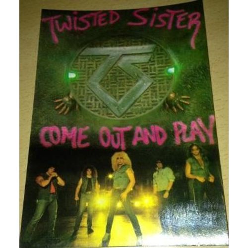 Twisted Sister - Come Out And Play - 10x15cm - Carte Postale