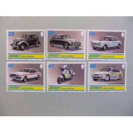 Jersey 2002 Vehículos Policiales Vehicules De Police Yvert 1026 / 31 ** Mnh