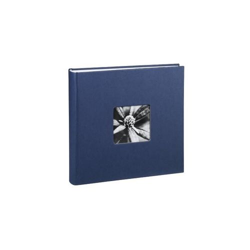 Hama Album Photo Jumbo "Fine Art", 30x30 Cm, 100 Pages Blanches, Bleu