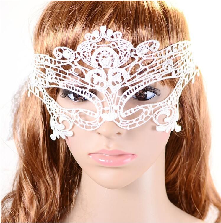 Masque Dentelle Noir Femme Libertin Carnaval Erotique Venise Loup