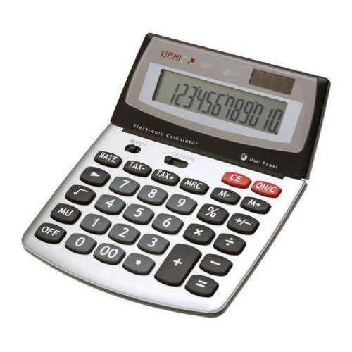 Calculatrice de bureau Genie 560 T Calculator 12 chiffres