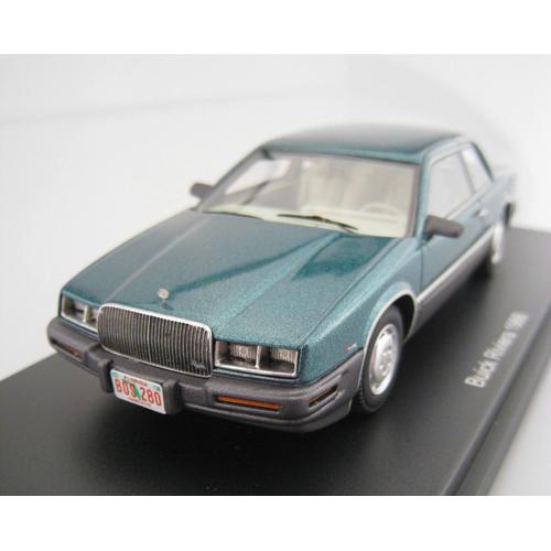 Buick Riviera Coupé 1986-1989 1/43 Turquoise 43280 Neuf Boite-Bos-Models