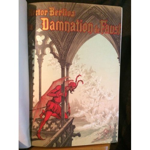 Hector Berlioz La Damnation De Faust Partition Chant Piano Reliée Costallat