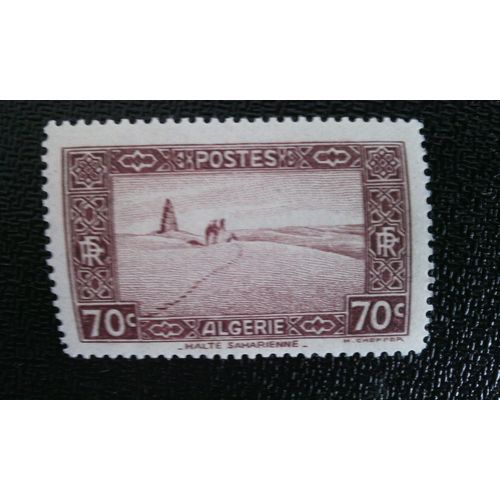 Timbre Algerie Yt 138 1939 Désert Du Sahara