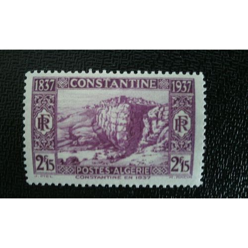 Timbre Algerie Yt 134 1937 Constantin En 1837
