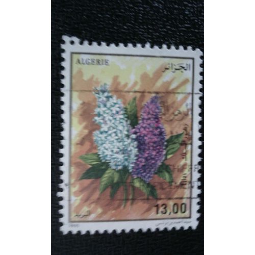 Timbre Algerie Yt 1085 1995 Lilas