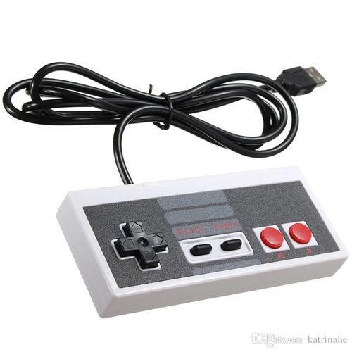 Tomee Nes Usb Controller (Pc/Mac) - Manette Nes Filaire Usb Pour Pc Et Mac