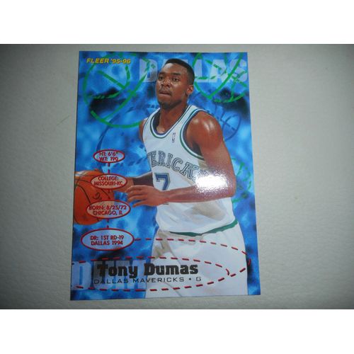 Tony Dumas - Fleer 95-96 - N°285