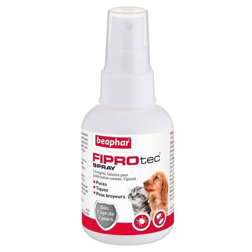 Beaphar - Spray Anti-Puces Fiprotec Pour Chiot Et Chaton