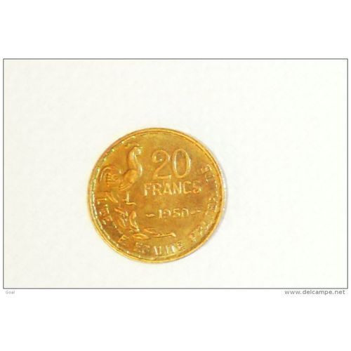 20 Francs "Guiraud" De 1950 En Ttb+