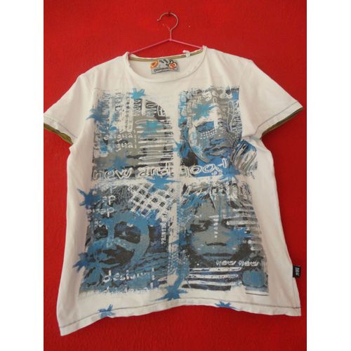 T-Shirt Desigual Coton L Multicolore