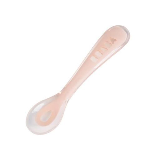 Cuillère 2ème Âge Soft Pink - Beaba