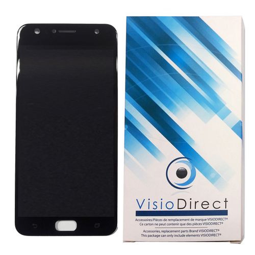 Visiodirect® Ecran Complet Pour Asus Zenfone 4 Selfie Zd553kl X00ld Téléphone Portable Noir Vitre Tactile + Écran Lcd