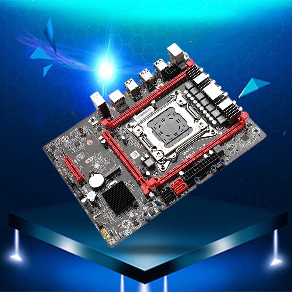 Carte Mre D'ordinateur X79m2-q 64 Go Atx Lincome 2011 Pc Ca... - 3